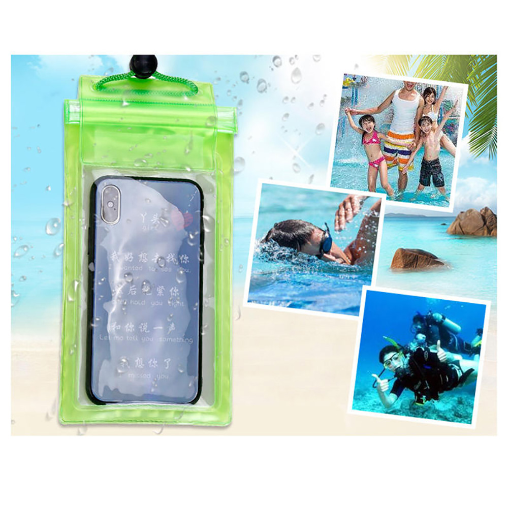 Dry Bag Waterproof - Hoge waterdichte afdichting zwemtas Mobiele telefoonzakje