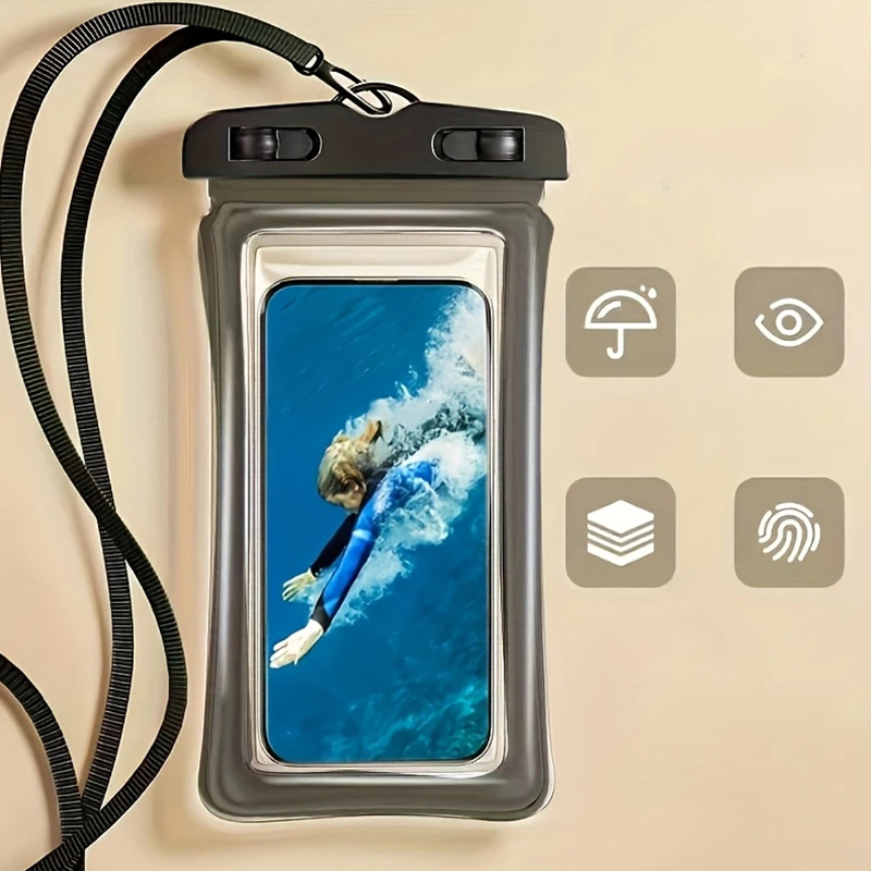 Dry Bag Waterproof - Volledig waterdichte telefoonhoes voor onderwater, sneeuw