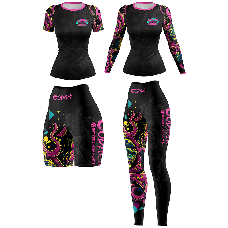 Rash Guard - Cody Lundin Dames MMA BJJ Rash
