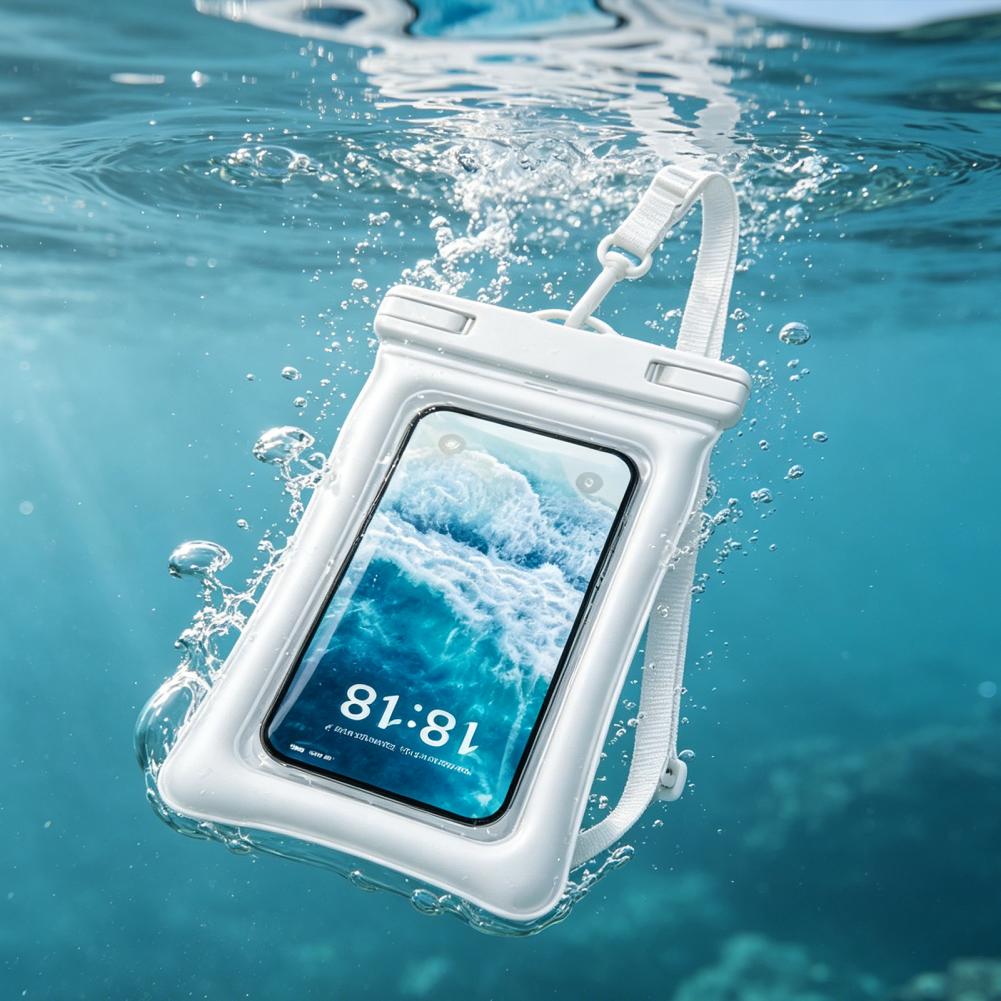 Dry Bag Waterproof - Waterdichte telefoonhoes met afneembaar koordje, transparante