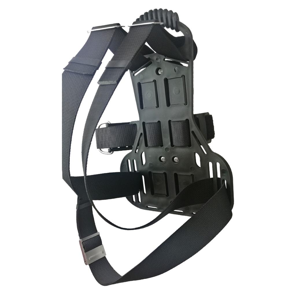 Snorkeling Gear - Verstelbare cilindertankhouder voor duikuitrusting PP-materiaal Rugzakondersteuning