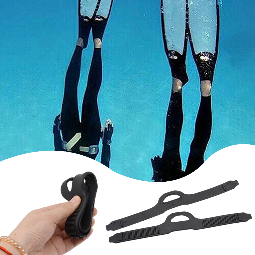 1 paar duikvinriemen met snels - Flippers Swimming recensie en prijs
