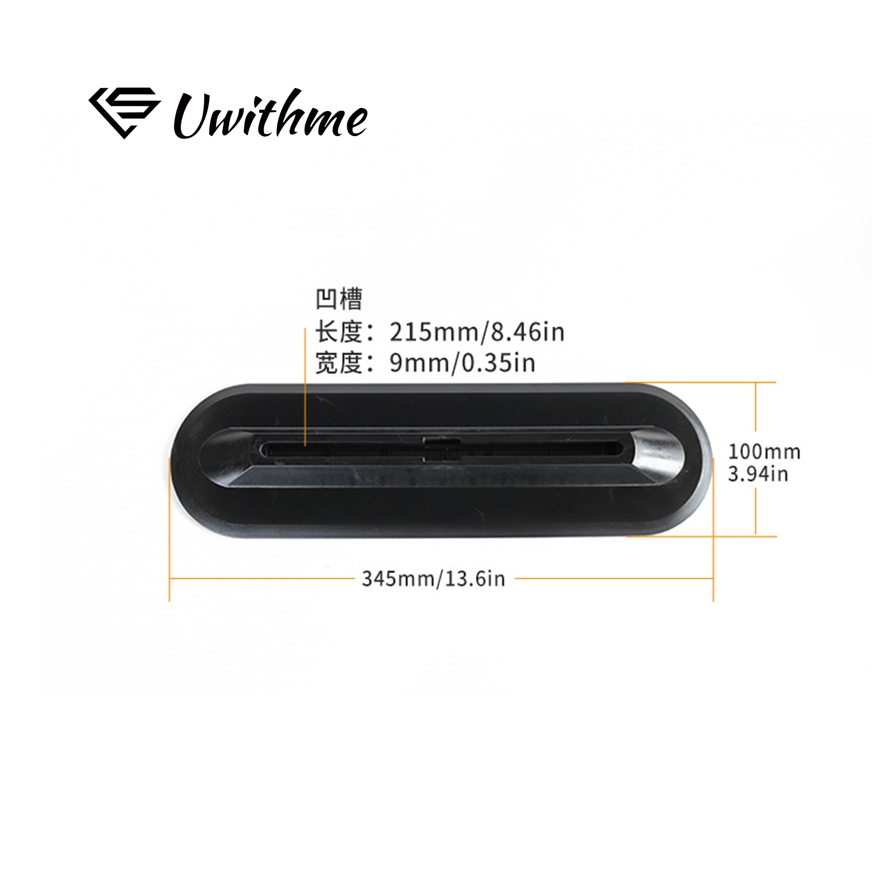 10 inch nylon SUP-vin met enke - Swim Fins recensie en prijs
