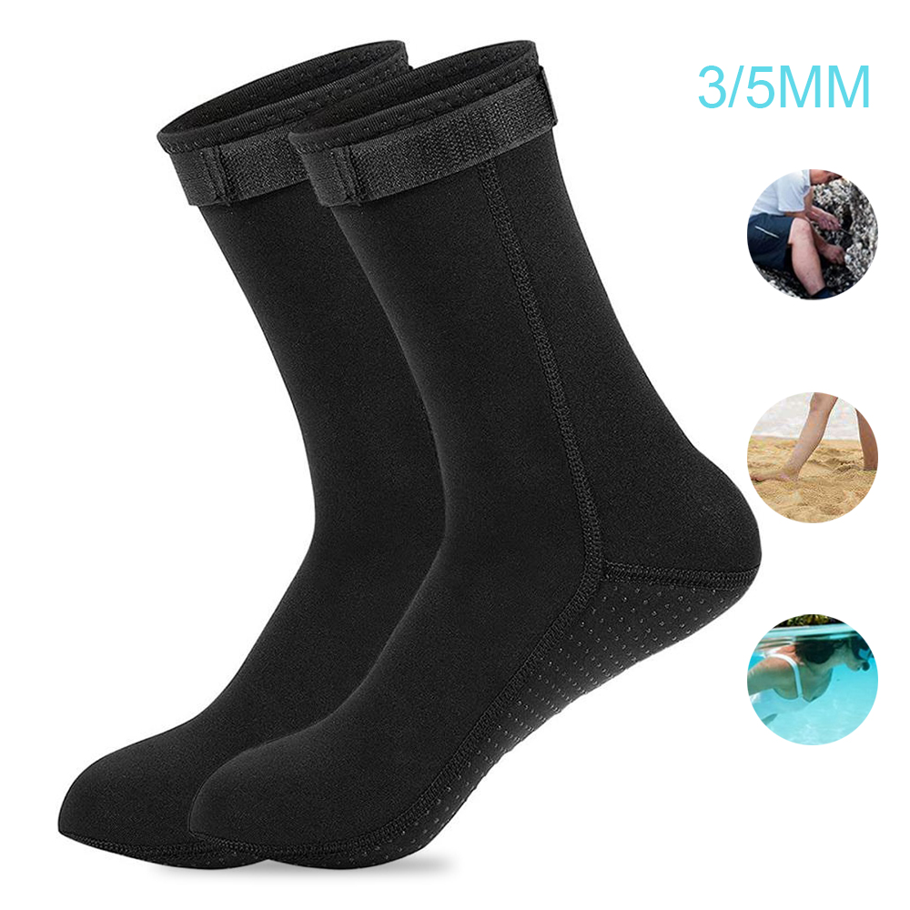 5 mm neopreen sokken 3 mm wets - Flippers Swimming recensie en prijs