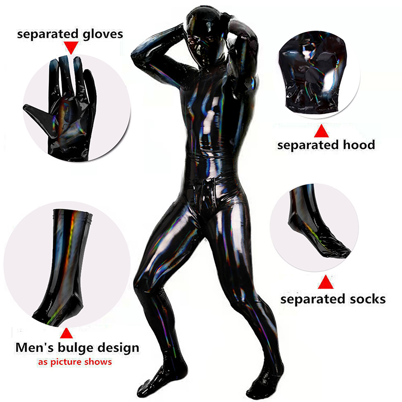 Heren Sexy Pvc Lederen Catsuit - Wetsuit Men recensie en prijs